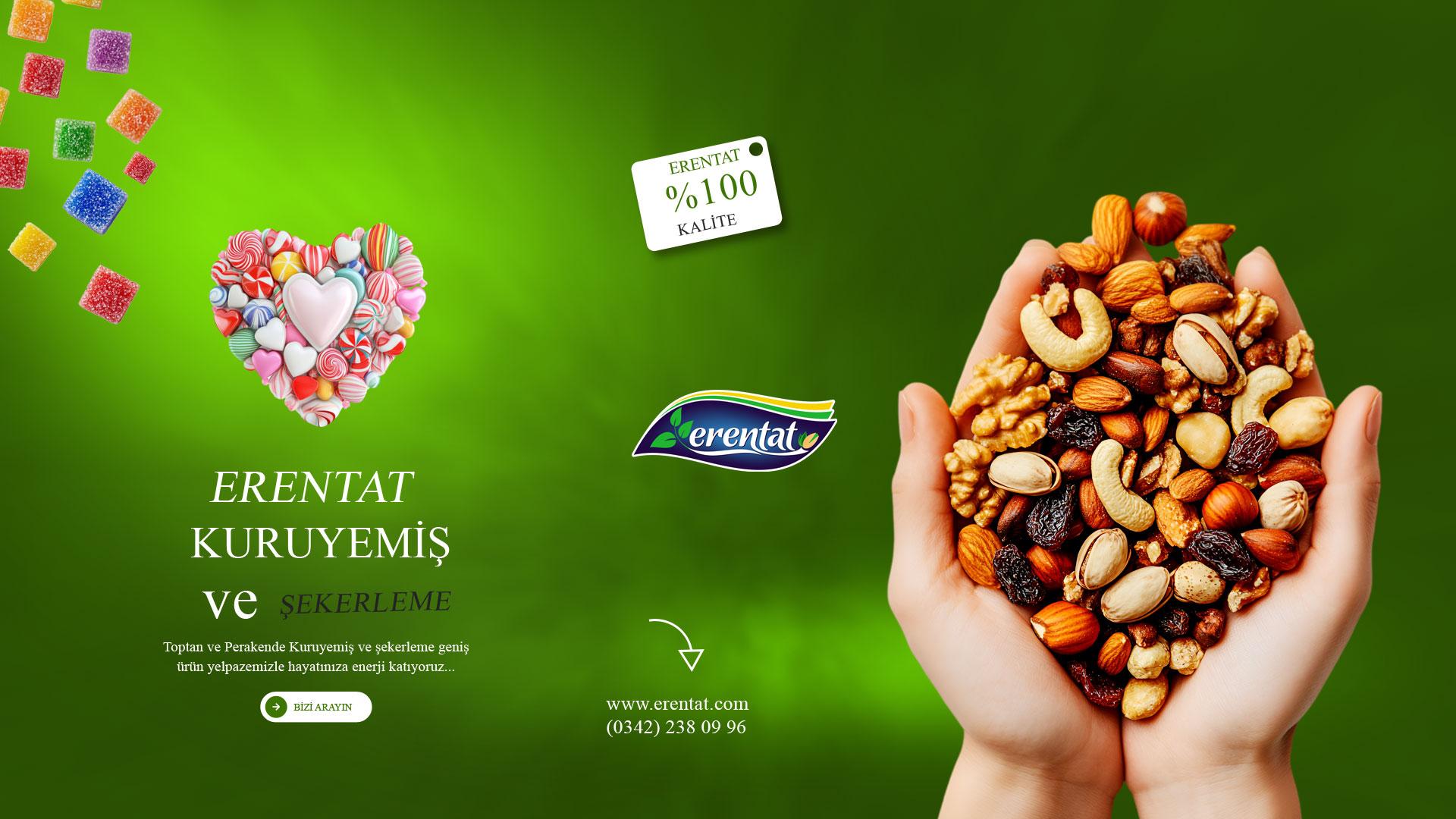 Erentat kuruyemiş ve şekerleme